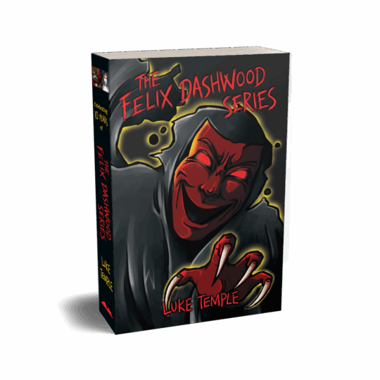 4 Felix Dashwood stories in 1 limited-edition book + poster + bookmarks (postage included in price)